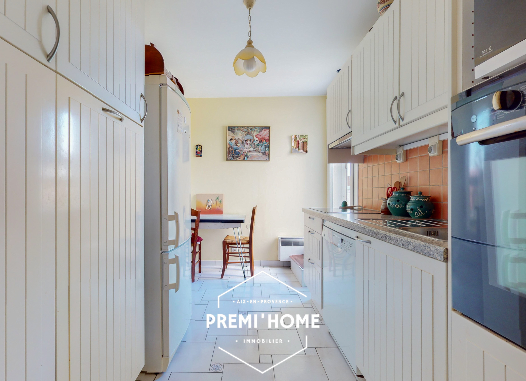 A VENDRE T3 CHATEAU DOUBLE TERRASSE ET ASCENSEUR - Premi'home Agence immobilière Aix En Provence