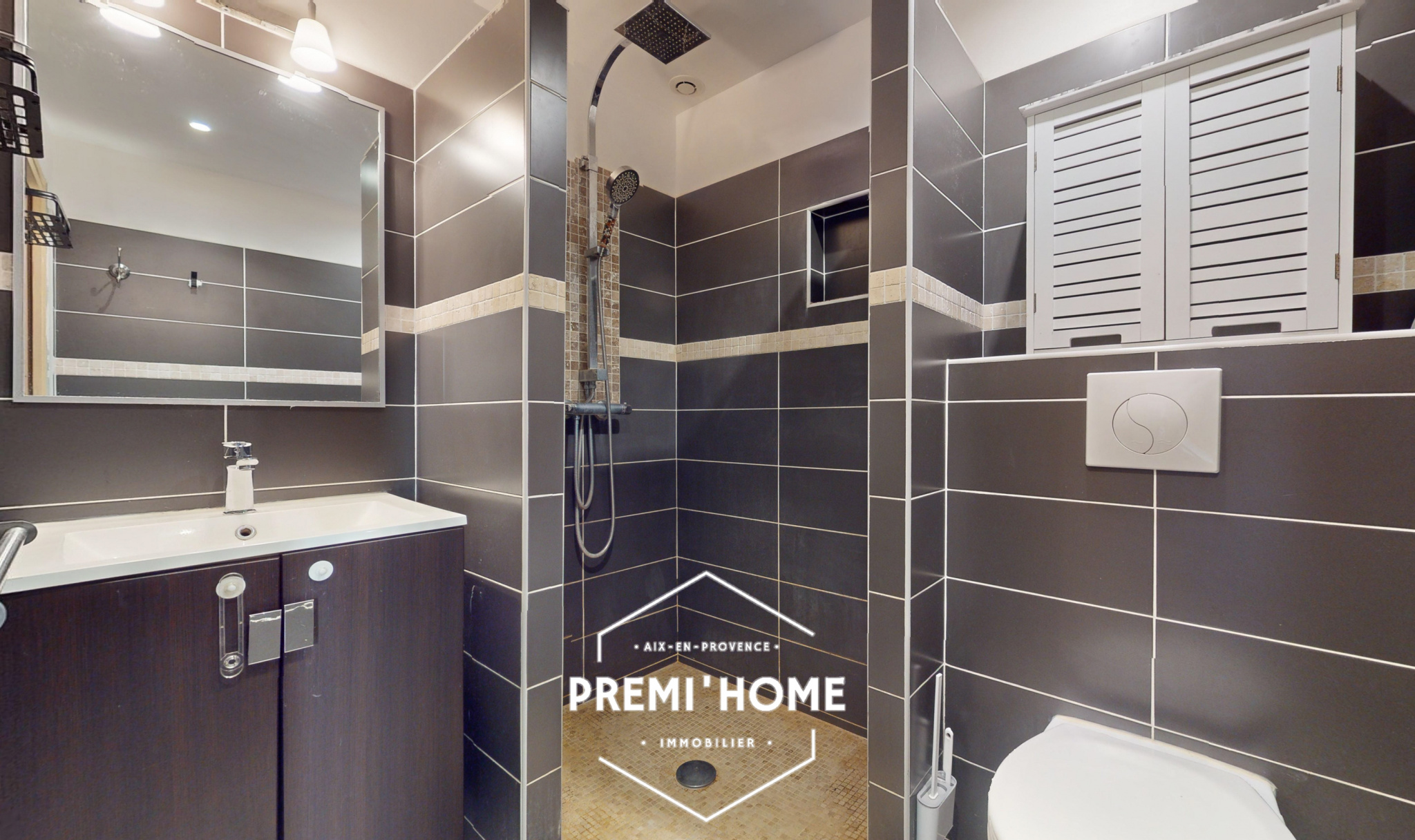 A VENDRE T3 AVEC JARDIN QUARTIER SOLARI AIX EN PROVENCE - Premi'home Agence immobilière Aix En Provence