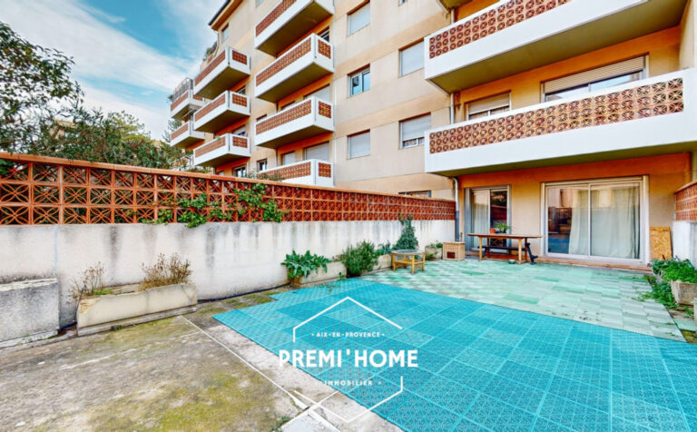A VENDRE STUDIO AVEC TERRASSE AIX EN PROVENCE - Premi'home Agence immobilière Aix En Provence