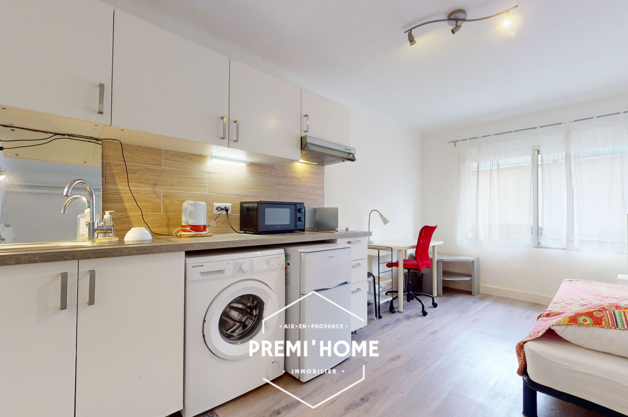 A VENDRE STUDIO RESIDENCE STANDING PARC MOZART AIX EN PROVEN - Premi'home Agence immobilière Aix En Provence
