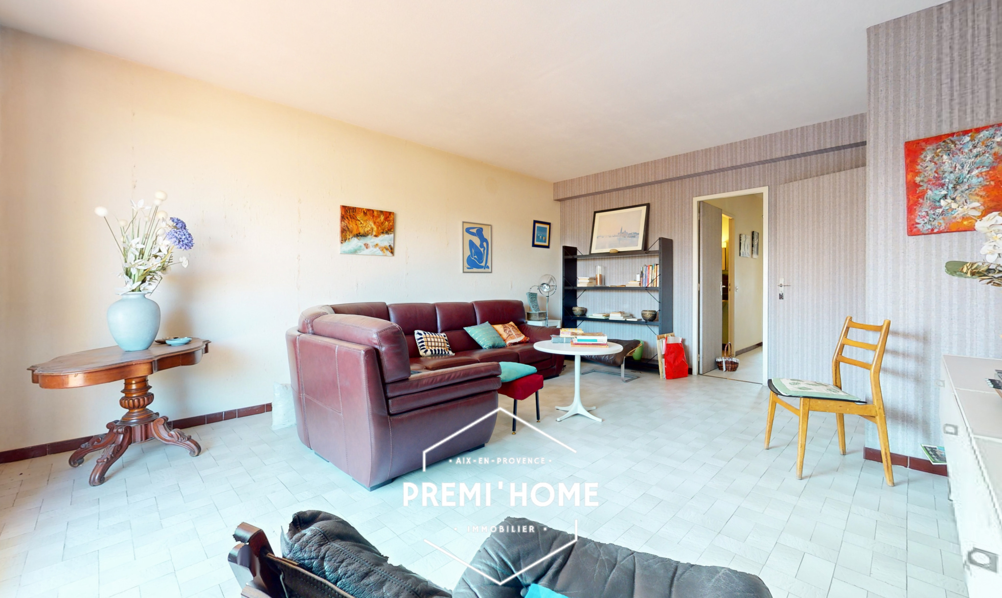 Appartement T5 dernier étage de 130m2 avec 40m2 de terrasse - Premi'home Agence immobilière Aix En Provence