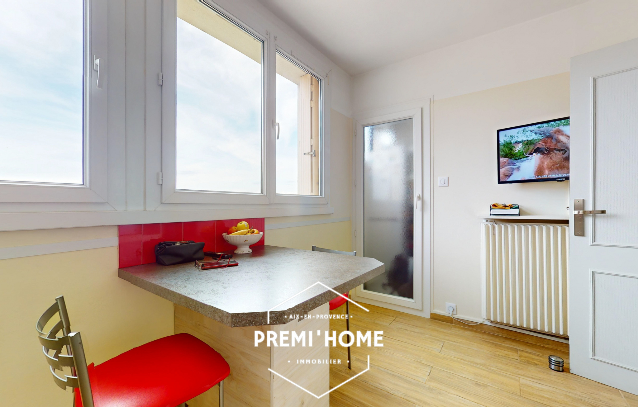 A VENDRE T3 DERNIER ETAGE ASCENSEUR 13011 MARSEILLE - Premi'home Agence immobilière Aix En Provence