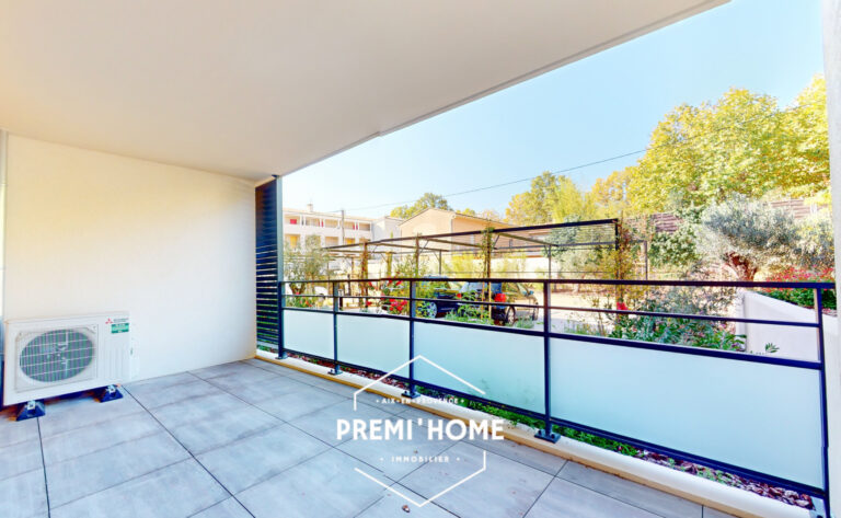 A VENDRE T3 DE 2024 EN RDC QUARTIER FACULTES - Premi'home Agence immobilière Aix En Provence