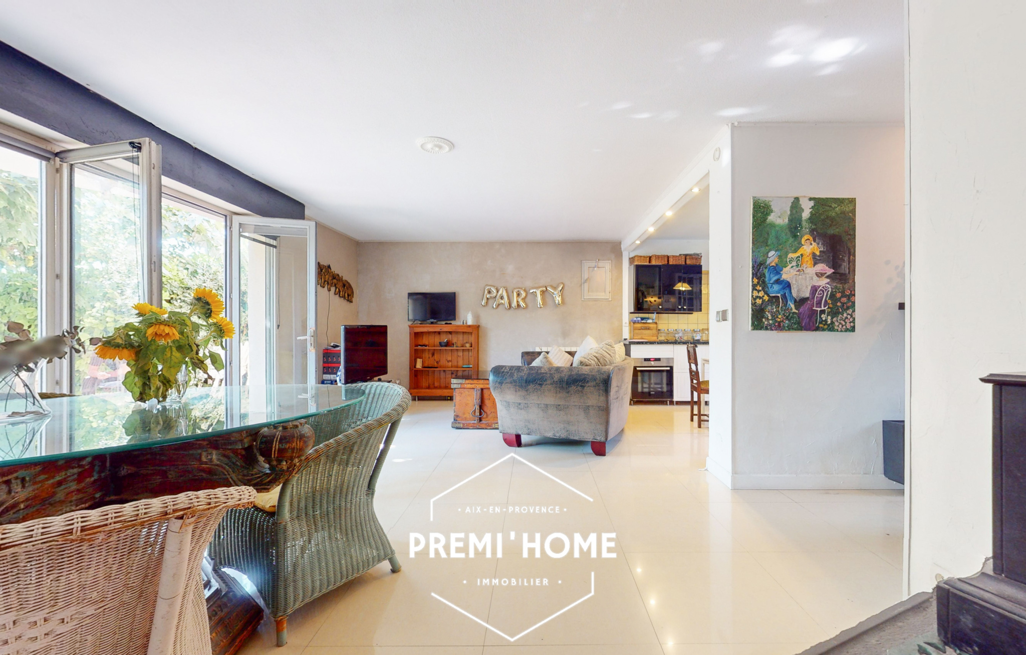 MAISON AIX OUEST DEUX NIVEAUX AVEC JARDIN - Premi'home Agence immobilière Aix En Provence