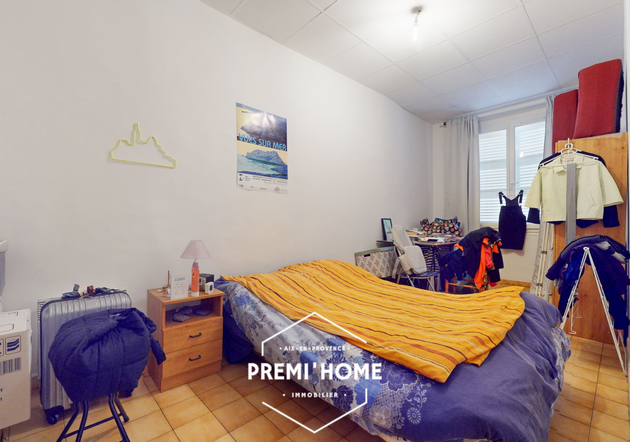 Appartement T3 de 60m2 au 3ème et dernier étage 13001 Marsei - Premi'home Agence immobilière Aix En Provence