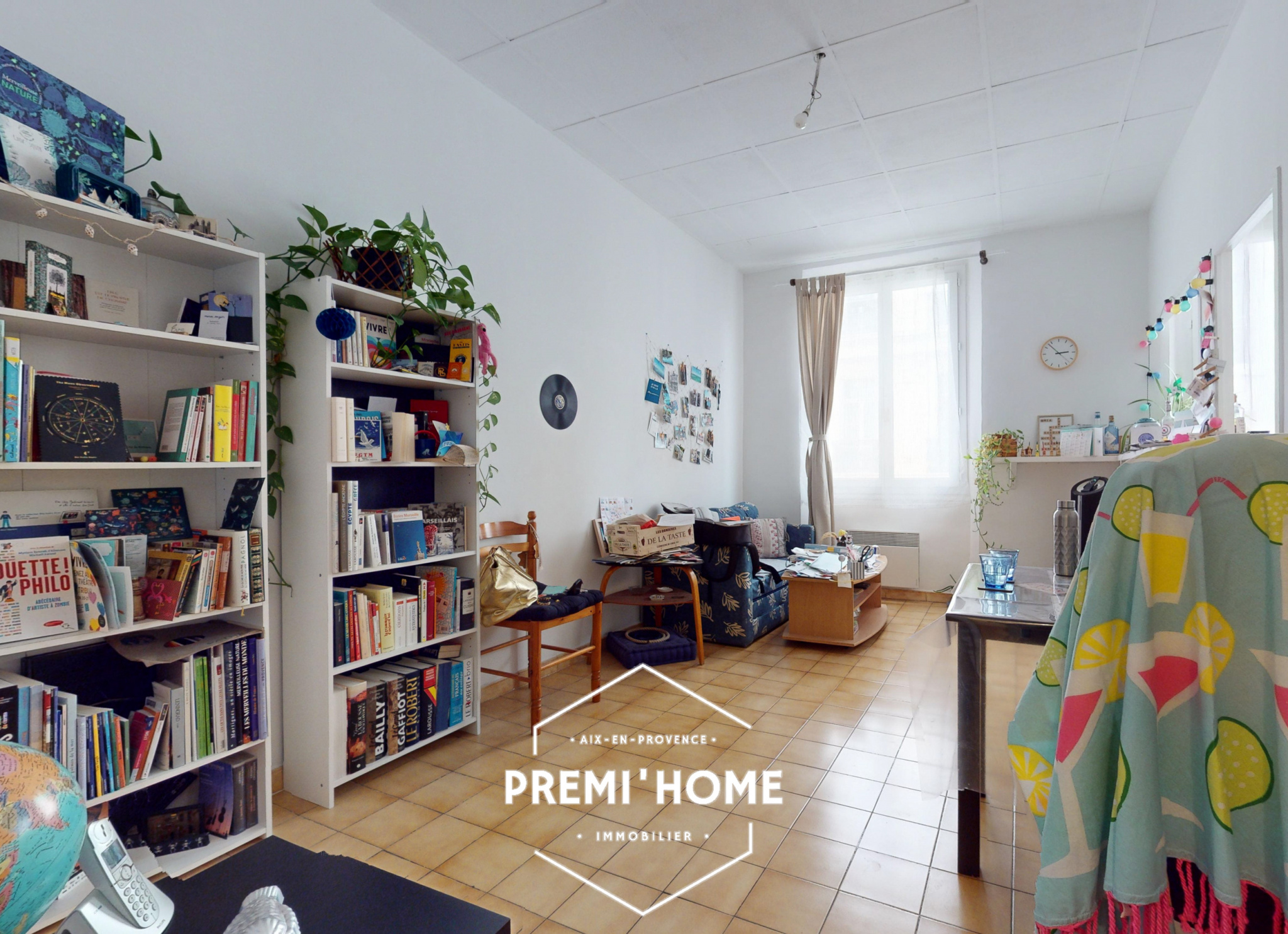Appartement T3 de 60m2 au 3ème et dernier étage 13001 Marsei - Premi'home Agence immobilière Aix En Provence