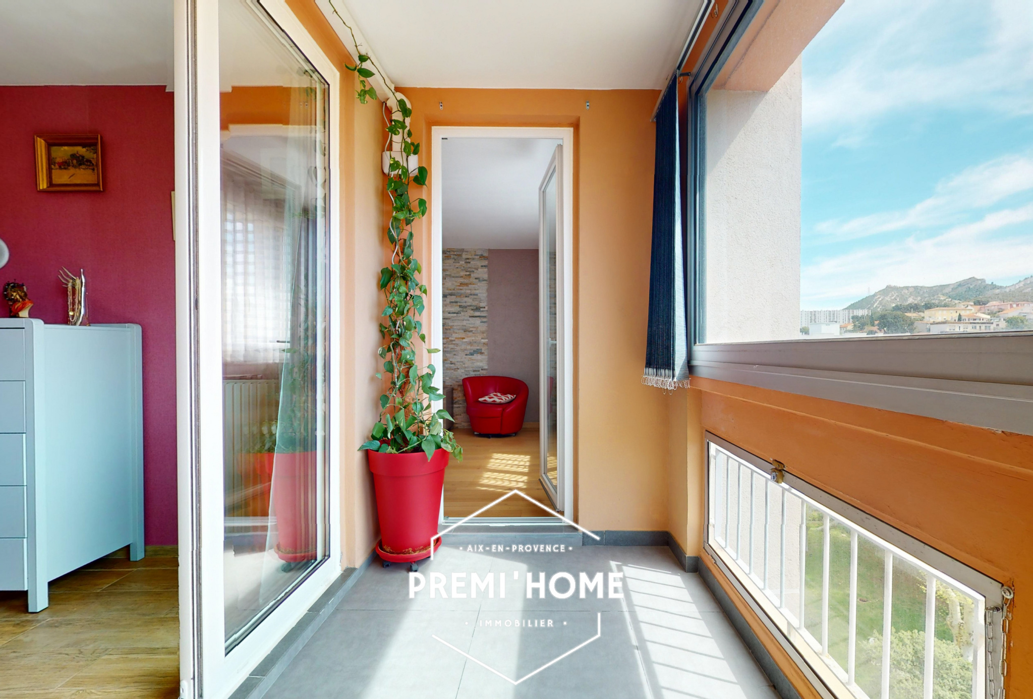 A VENDRE T3 DERNIER ETAGE ASCENSEUR 13011 MARSEILLE - Premi'home Agence immobilière Aix En Provence