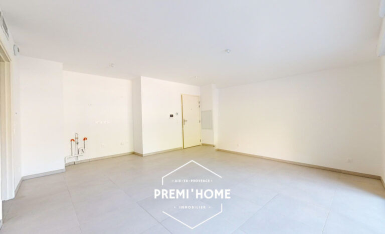 A VENDRE T3 DE 2024 EN RDC QUARTIER FACULTES - Premi'home Agence immobilière Aix En Provence