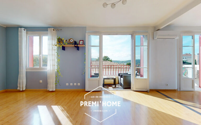A VENDRE T3 DERNIER ETAGE AIX SUD FACULTES - Premi'home Agence immobilière Aix En Provence