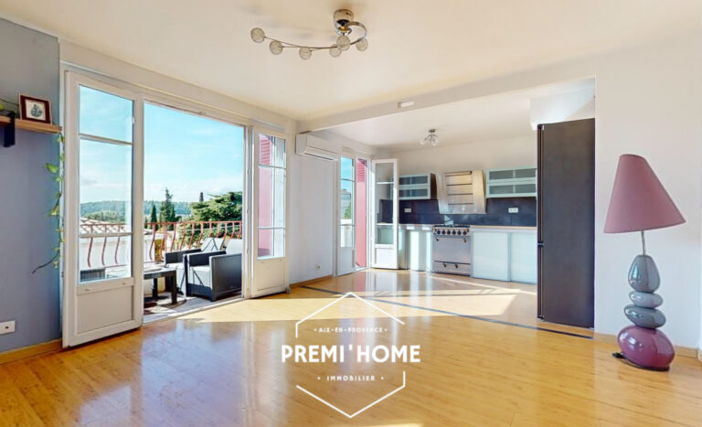 A VENDRE T3 DERNIER ETAGE AIX SUD FACULTES - Premi'home Agence immobilière Aix En Provence