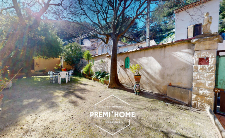 A VENDRE MAISON T4 de 135m2 sur 1500m2 DE TERRAIN au calme a - Premi'home Agence immobilière Aix En Provence