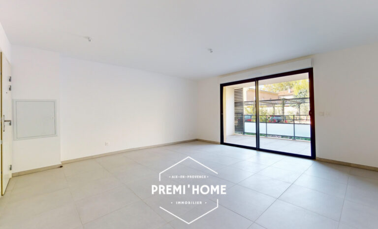 A VENDRE T3 DE 2024 EN RDC QUARTIER FACULTES - Premi'home Agence immobilière Aix En Provence