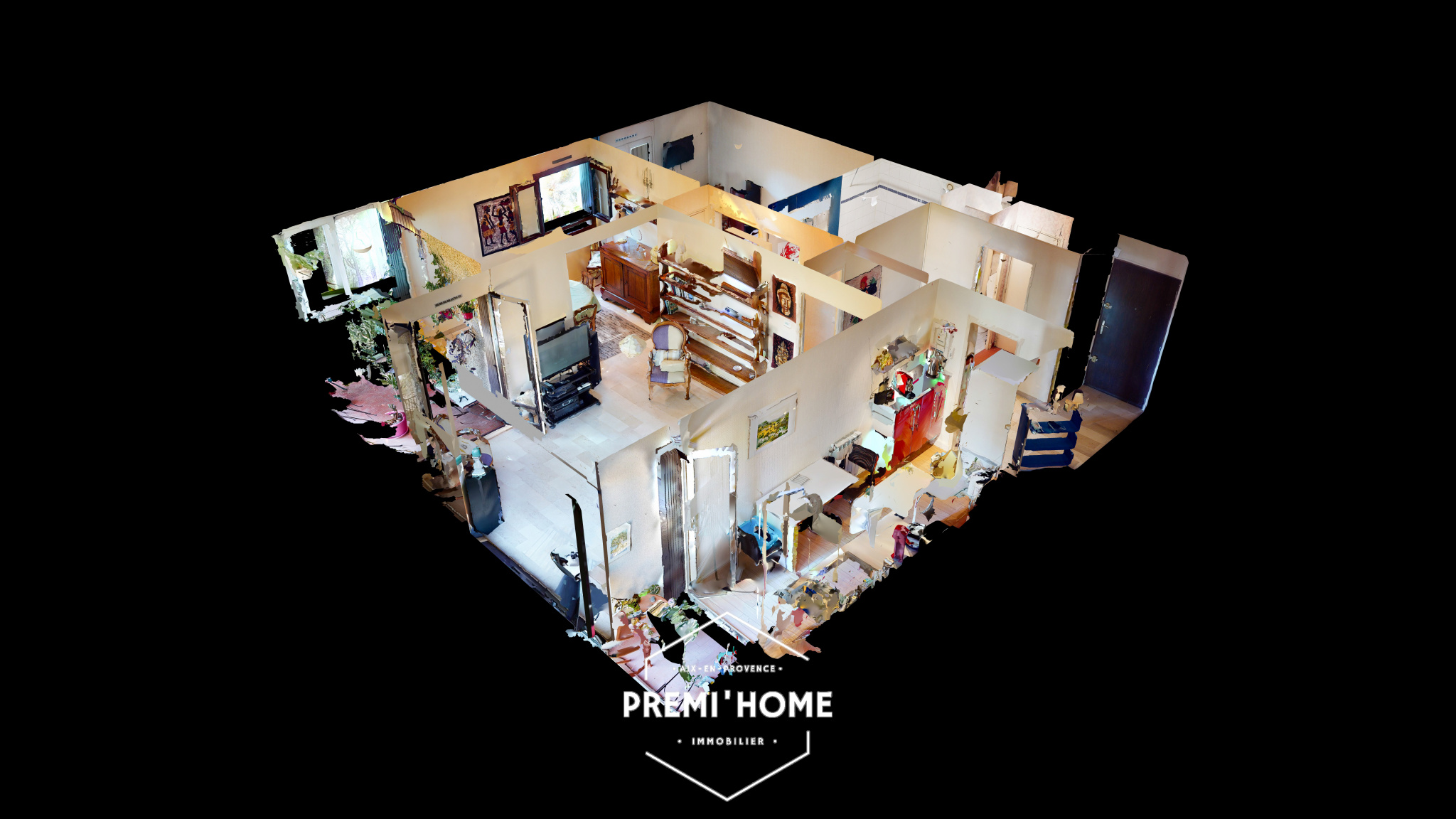 * T3 RDC SURELEVE TROIS MOULINS * - Premi'home Agence immobilière Aix En Provence