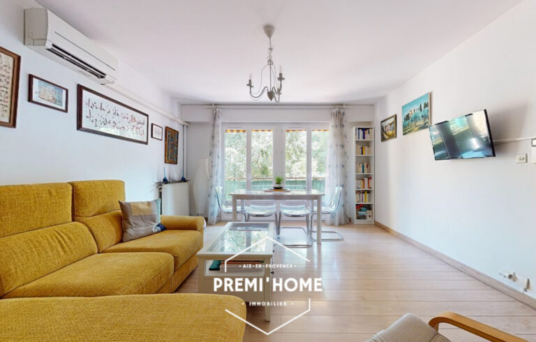 A VENDRE T3 REZ DE JARDIN AIX SUD SAINT JEROME - Premi'home Agence immobilière Aix En Provence