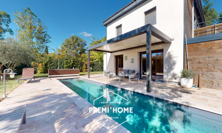 A VENDRE MAISON RECENTE PISCINE EGUILLES - Premi'home Agence immobilière Aix En Provence