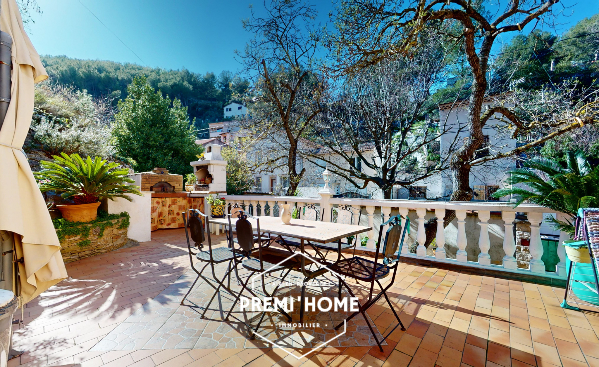 A VENDRE MAISON T4 de 135m2 sur 1500m2 DE TERRAIN au calme a - Premi'home Agence immobilière Aix En Provence