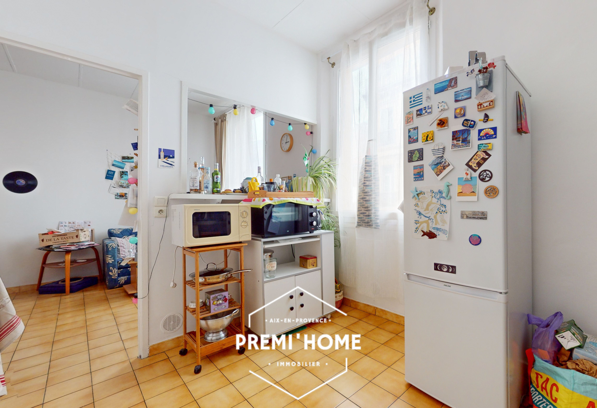 Appartement T3 de 60m2 au 3ème et dernier étage 13001 Marsei - Premi'home Agence immobilière Aix En Provence