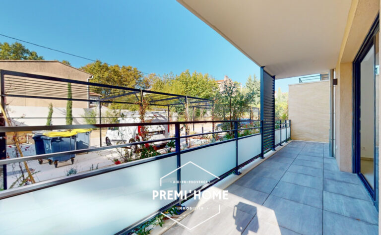A VENDRE T3 DE 2024 EN RDC QUARTIER FACULTES - Premi'home Agence immobilière Aix En Provence