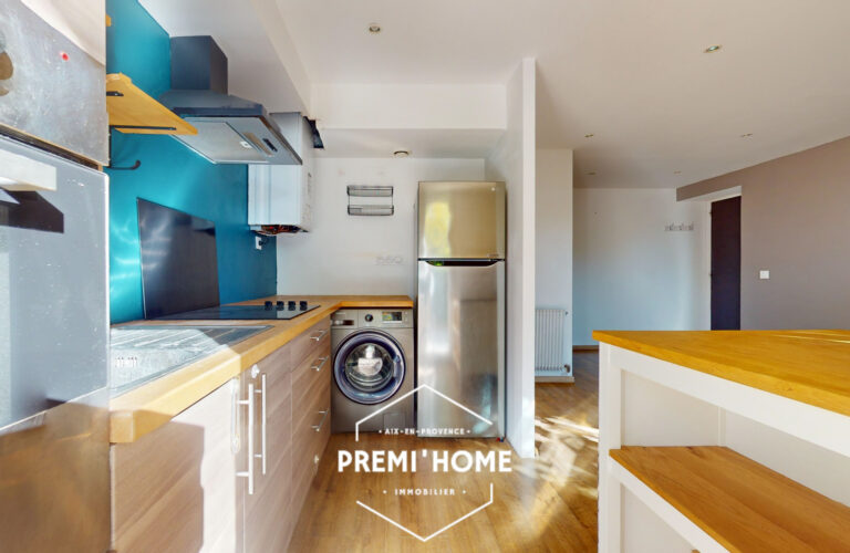 A VENDRE T3 AVEC JARDIN QUARTIER SOLARI AIX EN PROVENCE - Premi'home Agence immobilière Aix En Provence