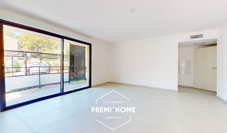 A VENDRE T3 DE 2024 EN RDC QUARTIER FACULTES - Premi'home Agence immobilière Aix En Provence