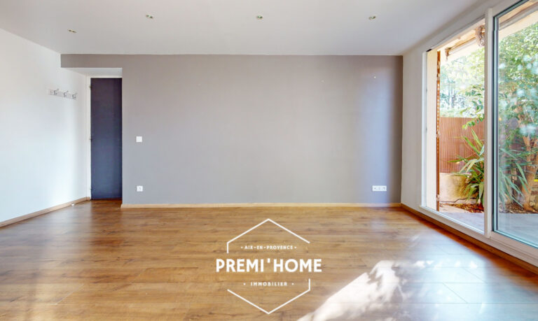 A VENDRE T3 AVEC JARDIN QUARTIER SOLARI AIX EN PROVENCE - Premi'home Agence immobilière Aix En Provence