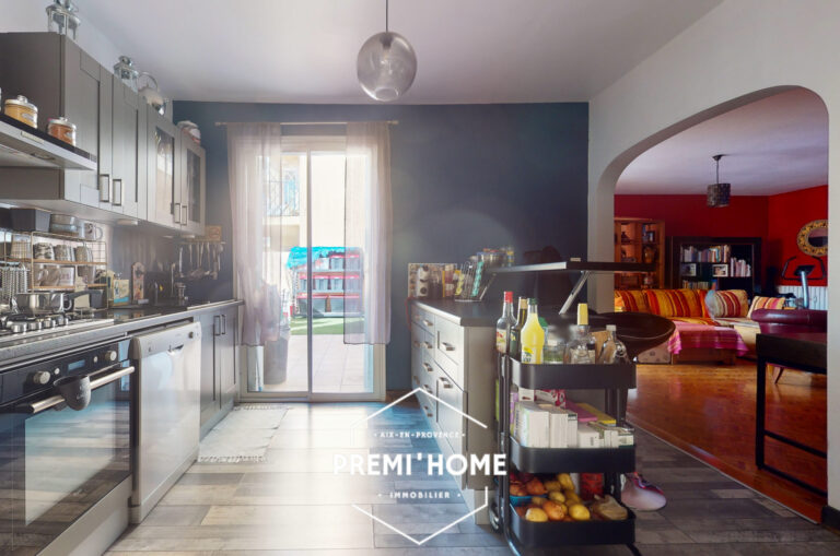 A VENDRE T4 LES MILLES AVEC GRANDE TERRASSE - Premi'home Agence immobilière Aix En Provence