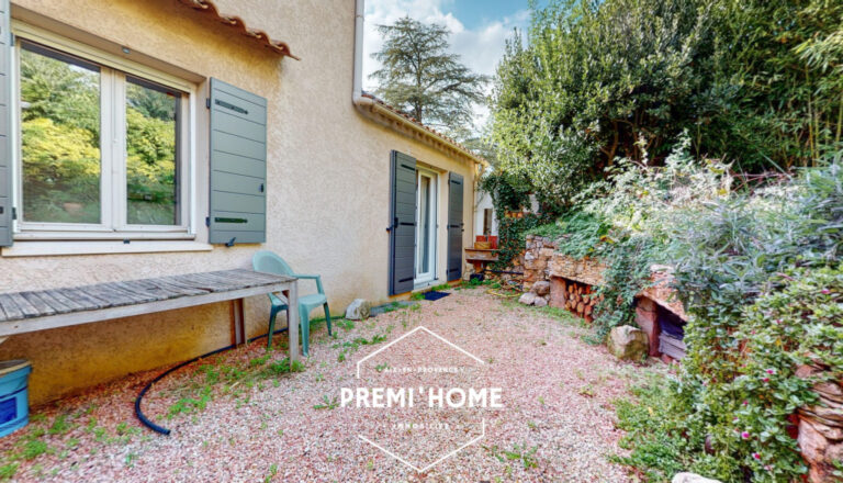 A VENDRE MAISON 3 CHAMBRES AVEC JARDIN A AUBAGNE - Premi'home Agence immobilière Aix En Provence