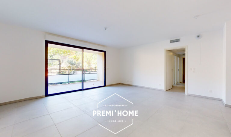 A VENDRE T3 DE 2024 EN RDC QUARTIER FACULTES - Premi'home Agence immobilière Aix En Provence