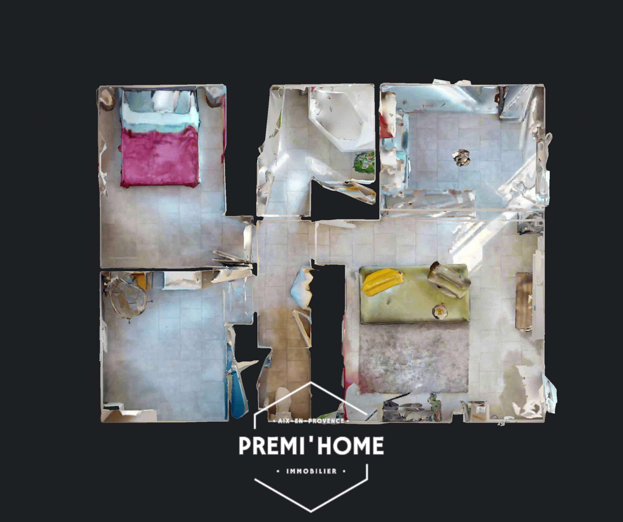 A VENDRE T3 CHATEAUNEUF LES MARTIGUES - Premi'home Agence immobilière Aix En Provence