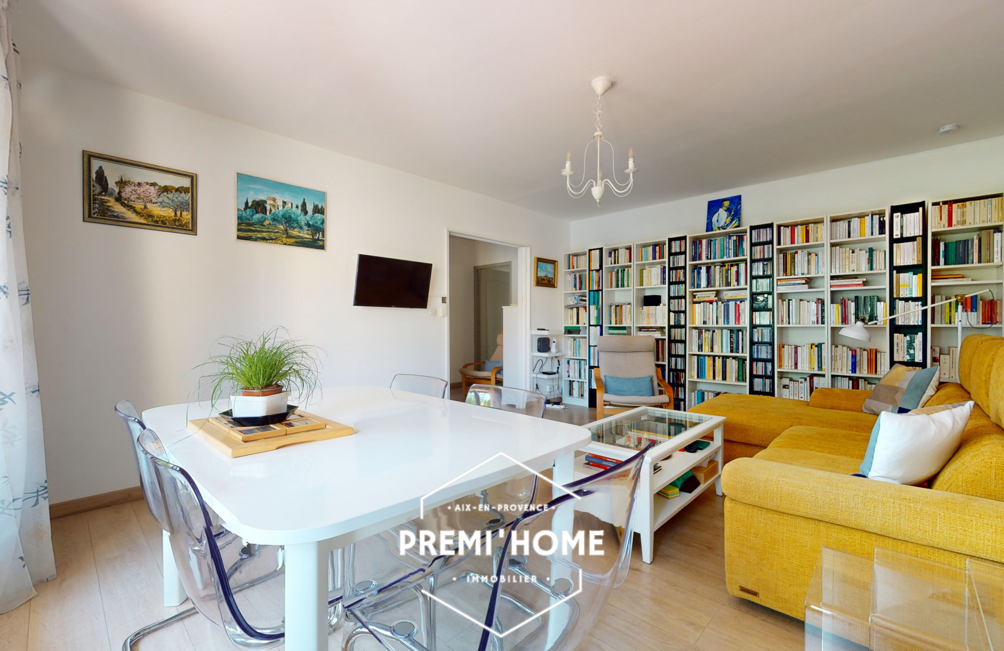 A VENDRE T3 REZ DE JARDIN AIX SUD SAINT JEROME - Premi'home Agence immobilière Aix En Provence