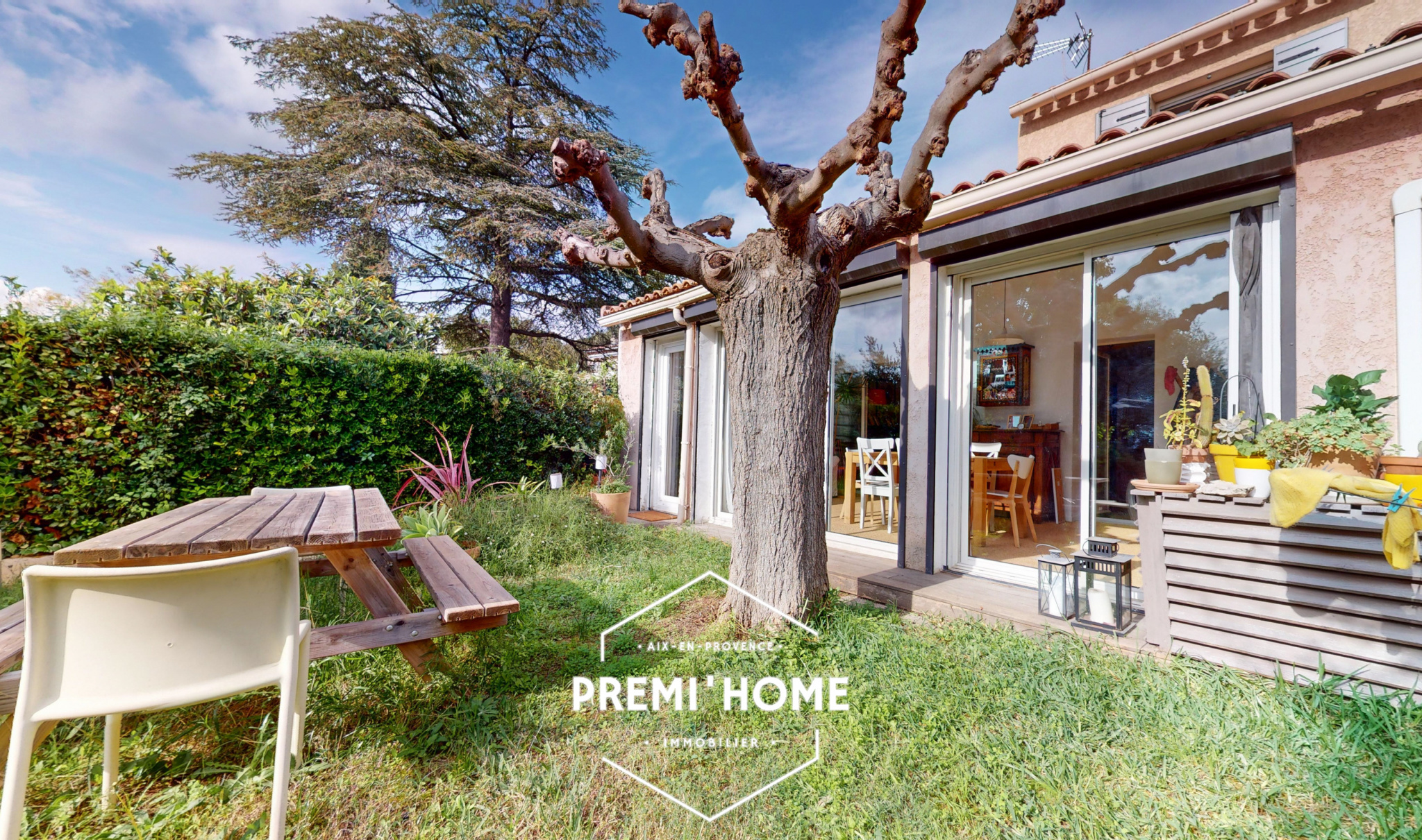 A VENDRE MAISON 3 CHAMBRES AVEC JARDIN A AUBAGNE - Premi'home Agence immobilière Aix En Provence